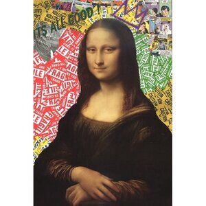 Mona by E.M. Zax Numbered Limited Edition on paper Hand Signed by the Artist.